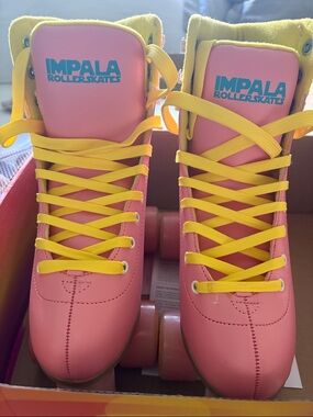 Impala Women’s Pink & Yellow Retro Roller Skates